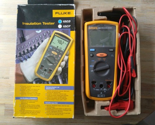 Fluke 1503 insulation tester - fluke,
