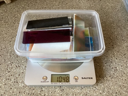Bullseye scrap fusing glass - fusing,