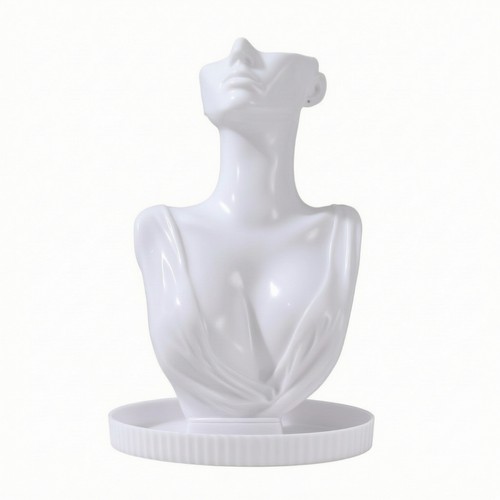 Mannequin bust with tray - mannequin,
