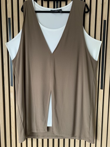 Women sleeveless top - sleeveless, size