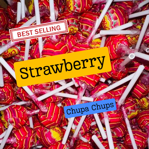 Chupa chups strawberry - chups,