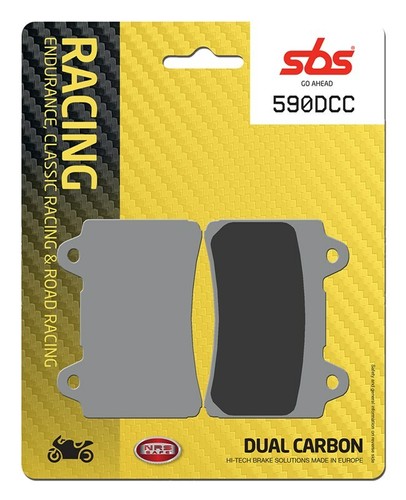 Sbs 590dcc front - front, pads