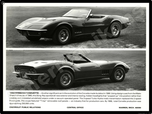 1968 chevrolet corvette sting - 1968,