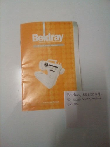 Beldray sewing machine beloo49 - beldray,