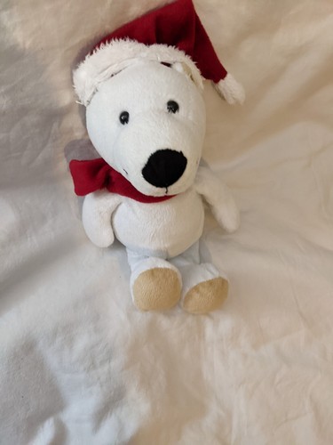 Kinder white polar bear with - white,