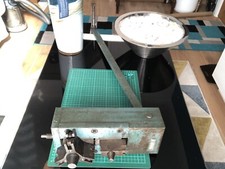 HEAVY DUTY FOOT LEVERED DIE RULE BENDING MACHINE WILL SCRAP SOON