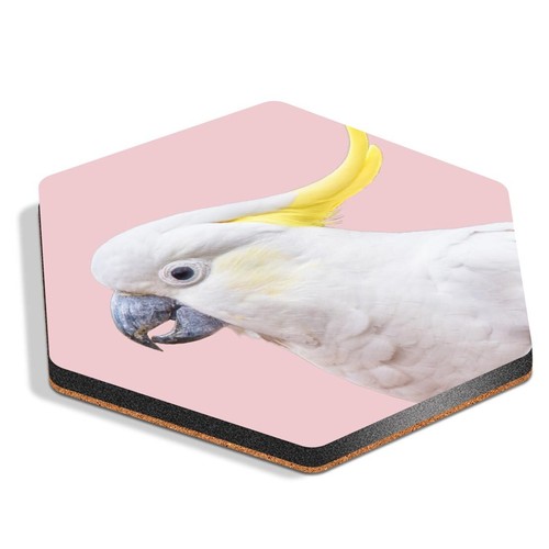 Hexagon mdf coaster - mdf,