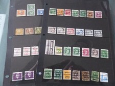 CANADA COLLECTION OF PRE CANCELS AND ODD BACK OF BOOK IN COUPLE OF HAGNER SHEETS