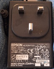 Epson A391AR A391AS A391BS A391GB A391KR A391UC Scanner Power Supply Adapter