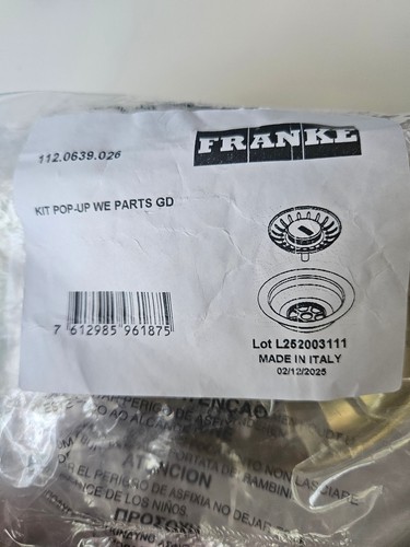Franke kubus pop waste - kubus, kit