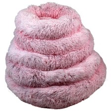 Round Dog Bed Donut Pet Cat