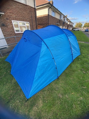 Large tent for - tent, blue/