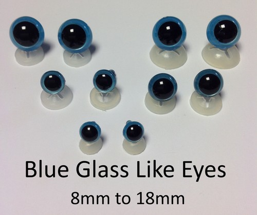 Glass like eyes plastic - eyes,