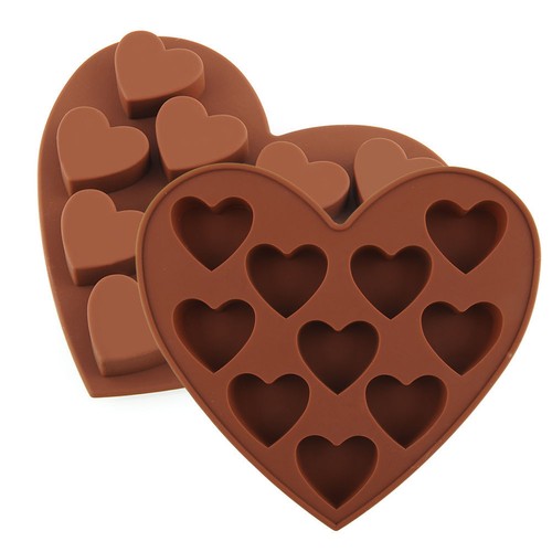 Silicone chocolate mold - chocolate,