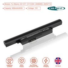 3000mAh A41-D17 D17LS9H Battery For Medion Akoya E7415 E7419 E7416 P7647 P7643