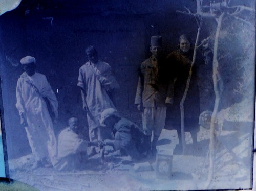 Photo plate 1900 maghreb - plate,