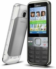 Pristine Condition Nokia C5-00 5MP Bluetooth 3G Unlocked Phone GREY 