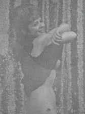 PHOTOGRAPH 1960s ERA PRIVATE PORTRAITs déshabillé  Nue NATURIST MODEL lot of 5