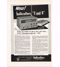 1958 Hallicrafters SR-34 2&6