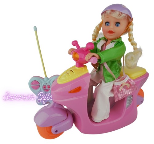 Green girls scooter motorcycle - green,