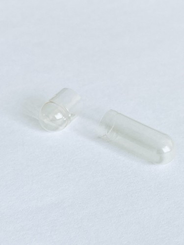 Empty clear capsule gelatine - clear,