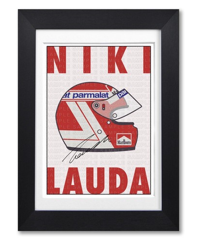 Niki lauda signed - lauda,