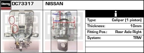 New brake caliper - new,