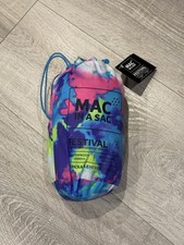 Festival Poncho - Mac In a Sac - Multicoloured Fluorescent Print