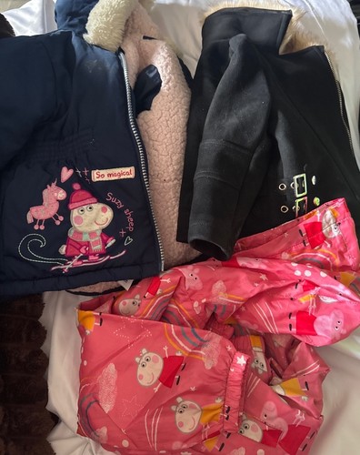 Girls winter coat bundle - coat, 12-18