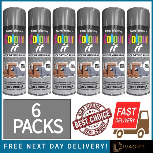 Grey primer matt finish - 6,
