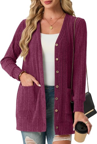 Womens long cardigan - long,