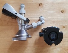 A Type Guinness Barrel Coupler & Cleaning Socket Home Bar Kegerator Man Cave