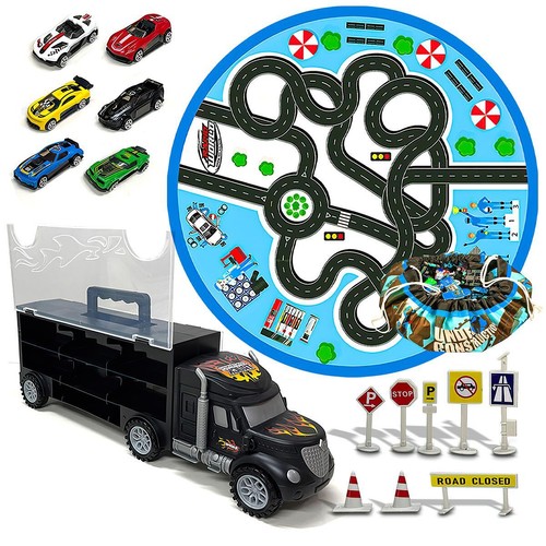 Kids portable truck - truck, 16pcs