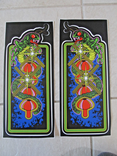 Centipede arcade side art - centipede,