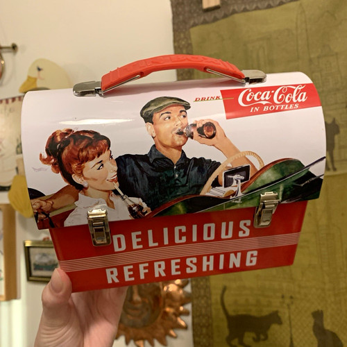 Coca cola retro - cola, lunch