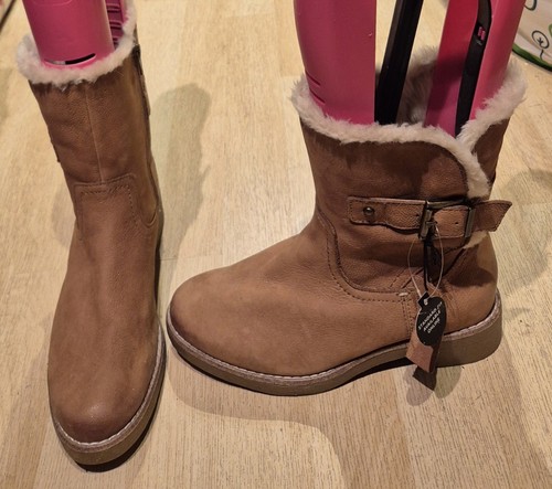 Ladies wide fit tan - ladies,