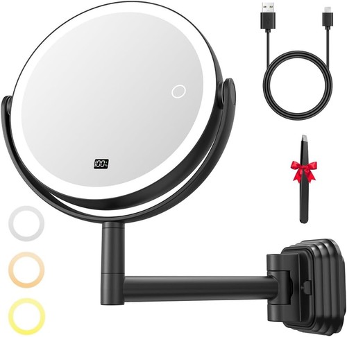 Auxmir lighted makeup mirror - lighted,
