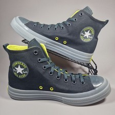 Converse Trainers Mens Size 11 Chuck Taylor All Star Black Lime Green Skate Shoe