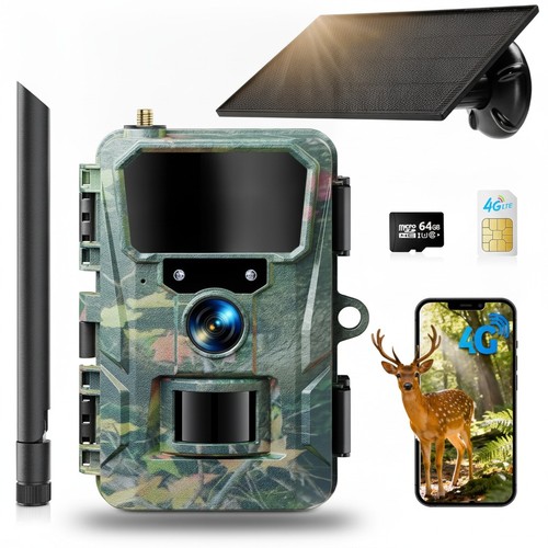 Lte wildlife camera solar - 4g,