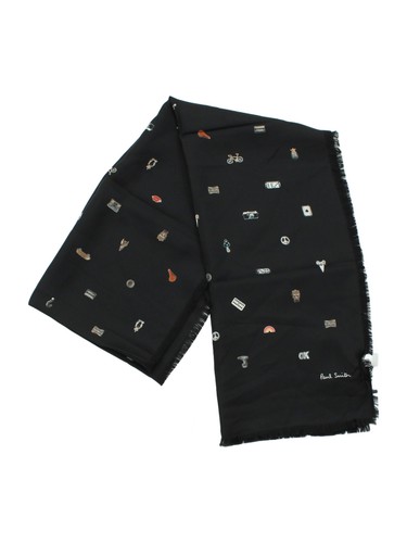 Paul smith men scarf black - smith,