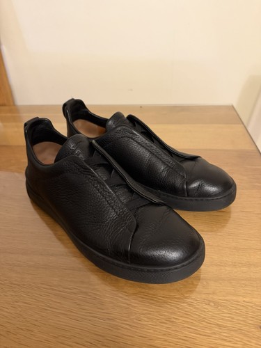 Zegna men leather - leather, triple