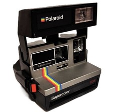 Vintage polaroid supercolor - vintage,
