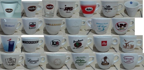 Coffee cups bar collection - coffee,