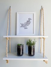 Double Rope Shelf Floating