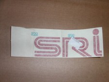 Vauxhall Astra MK2 SRI rear end decal, New