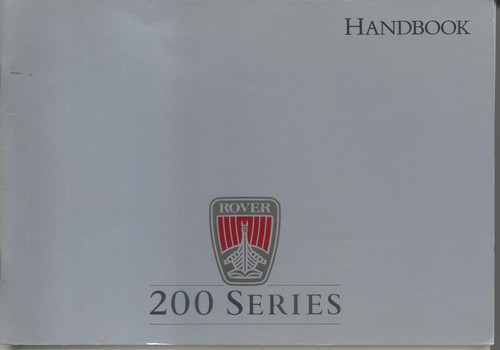 Rover 200 series 216 1989 - rover,