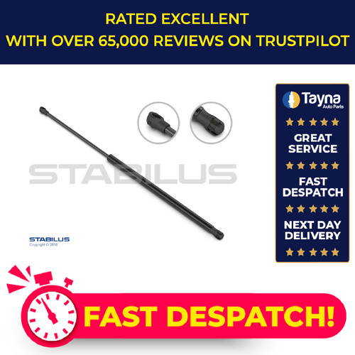 Boot gas strut - fits, ford