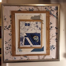 Assemblage collage unique art