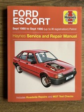 Ford Escort Mk3 Mk4 Haynes