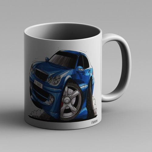Kartoons koolart mug mercedes - kartoons,
